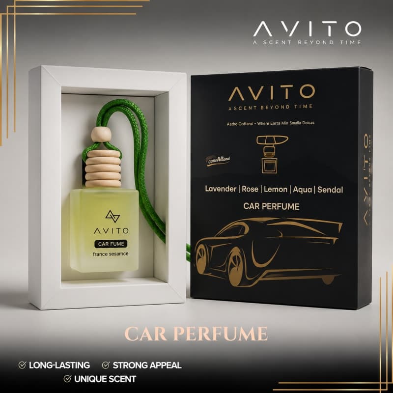 Lemon Car Perfume Hanging Pod - Image 1