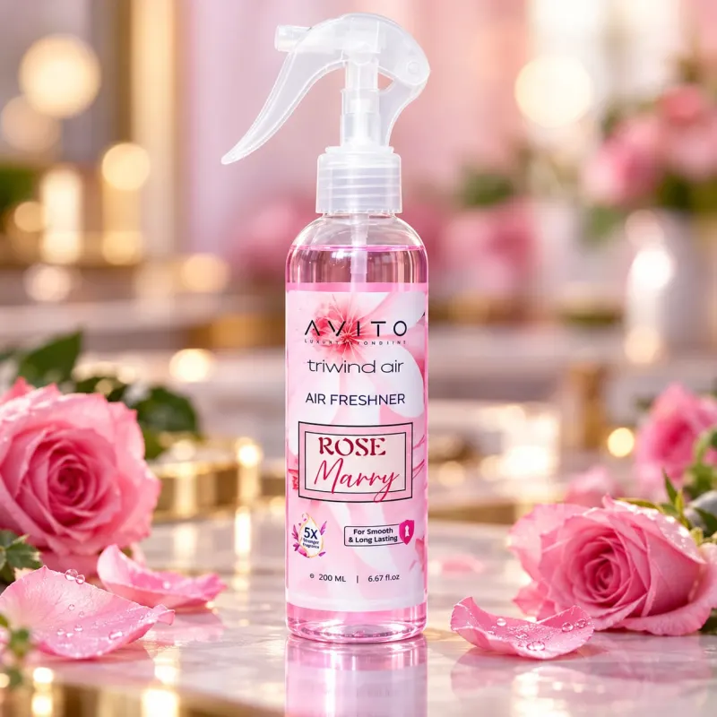 AVITO Rose Marry Triwind Room Freshener Spray - Image 1