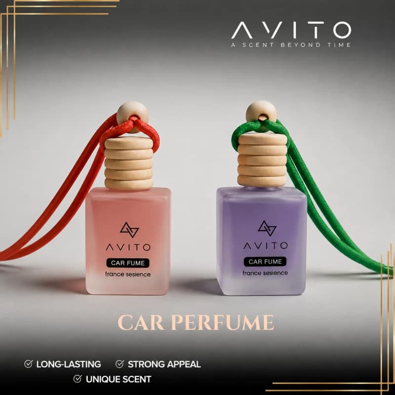 Car Air Freshner (Lavender & British Rose) - Image 1